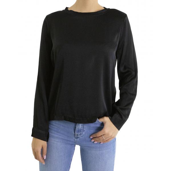 Maglia in viscosa girocollo 
